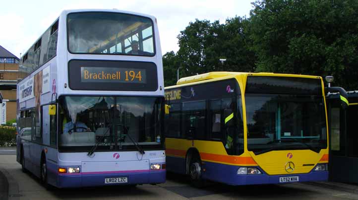 First Berkshire Dennis Trident Plaxton President & Beeline Citaro 33183